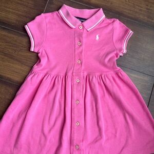 Ralph Lauren Vibrant Pink Polo Dress
